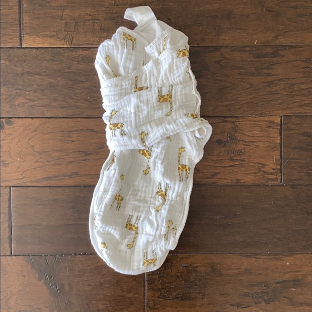Aiden and Anais large button closure swaddle